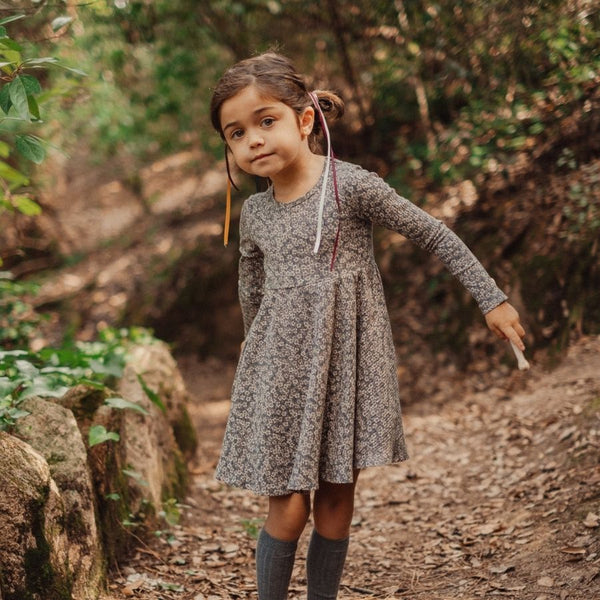 the-printed-long-sleeve-dress-madeline Lovely Littles - Sophia's StyleLong Sleeve Dress-1